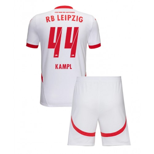 Otroški Nogometni dresi RB Leipzig Kevin Kampl #44 Domači 2024-25 Kratek Rokav (+ Kratke hlače)